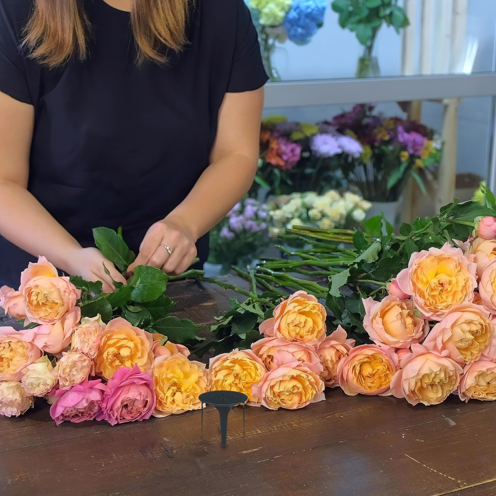 Anda Florist Supply - 20Pcs Floral Foam Holder Pins Plastic