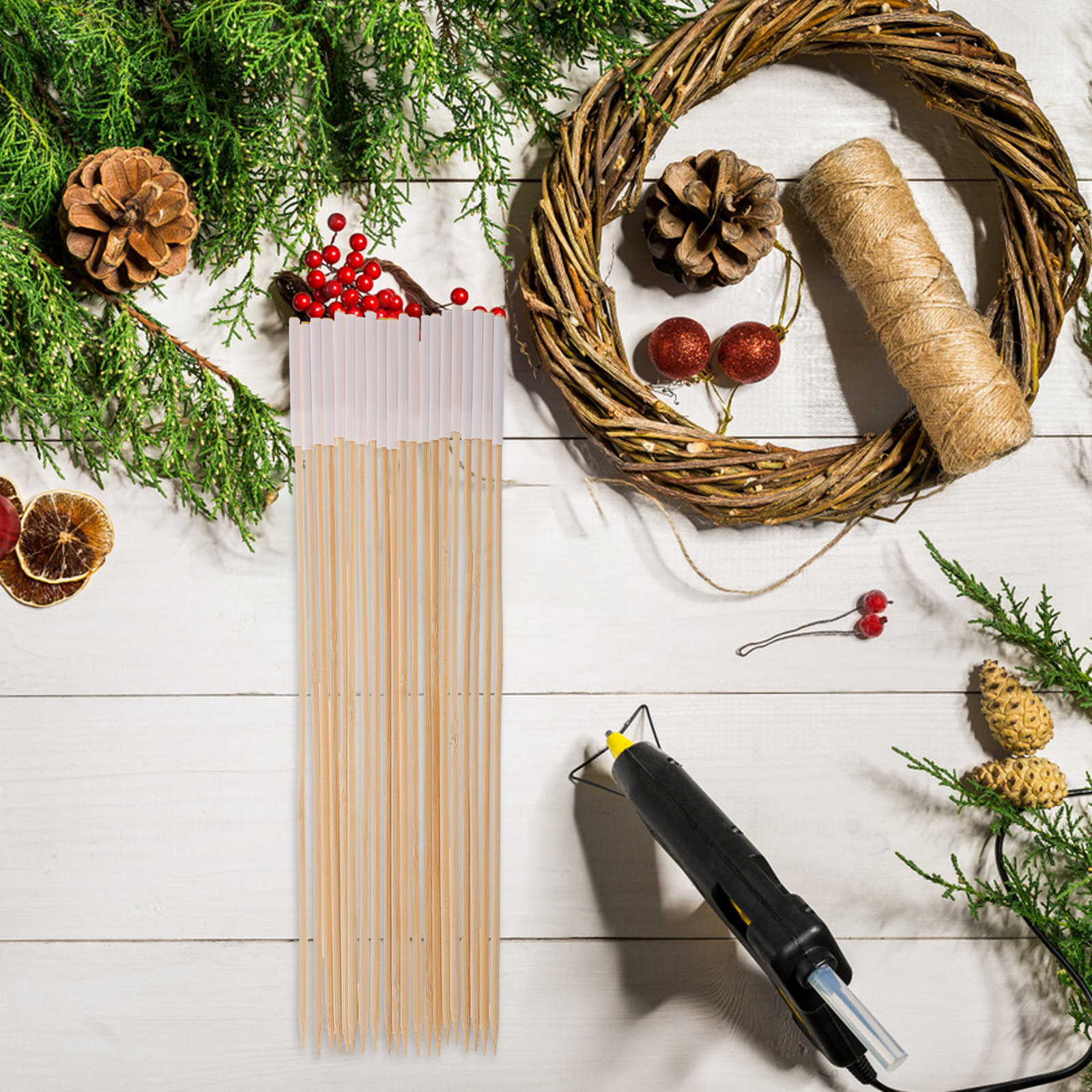 20Pcs DIY Bamboo Sticks Floral - огляд і ціна The Florist Supply Shop