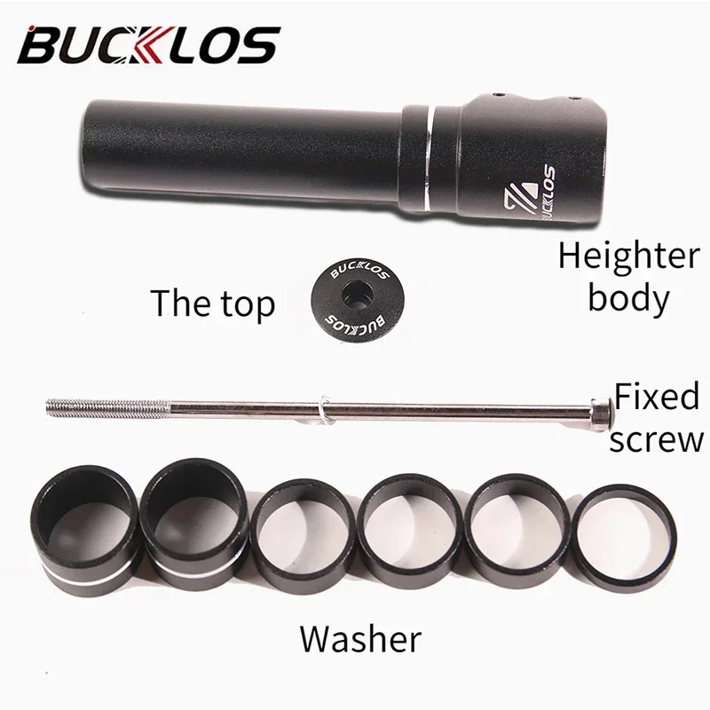 BUCKLOS Bicycle Fork Stem Rise - огляд і ціна Stem Extender Tube