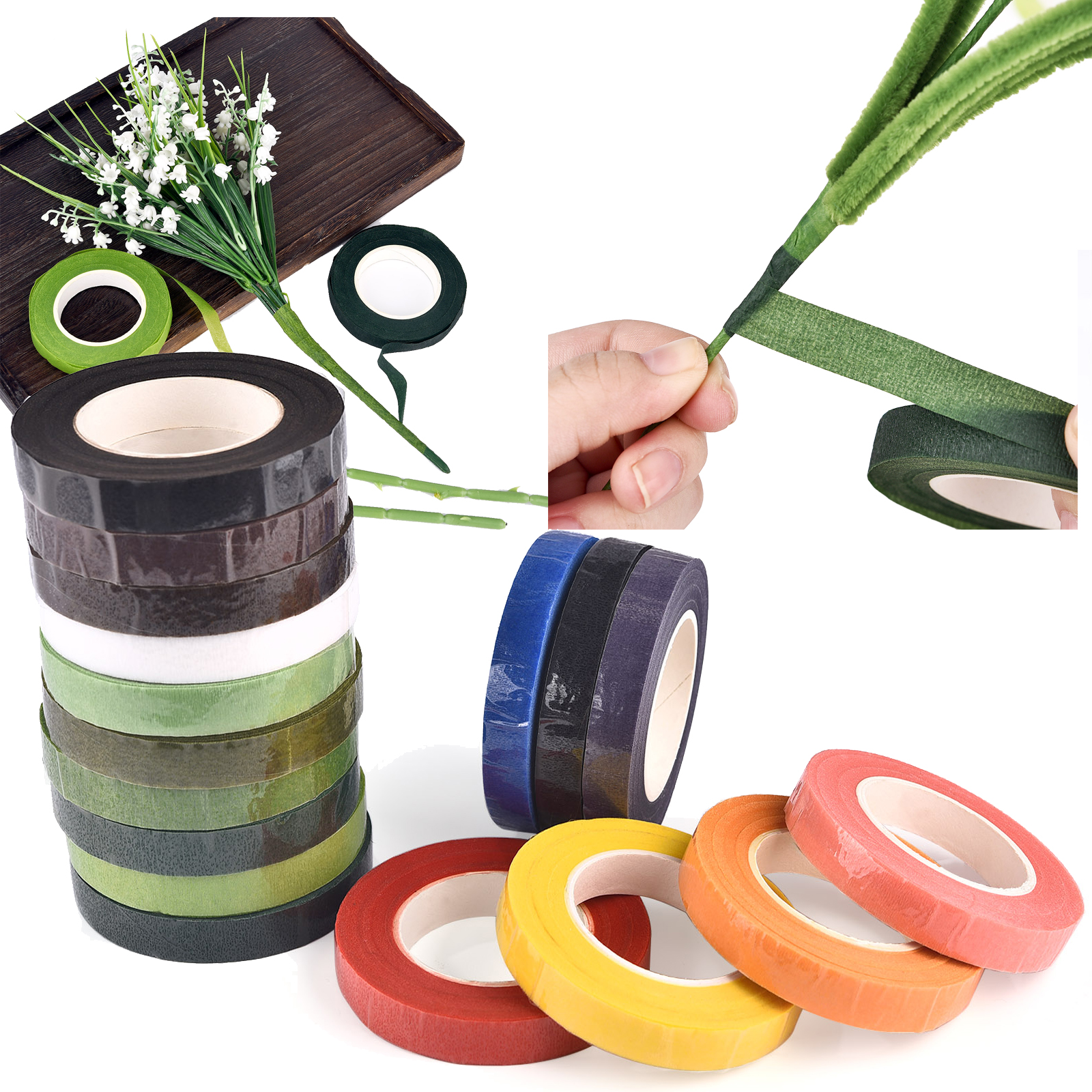 30yards Floral Stem Tape Corsa - огляд і ціна Anda Florist Supply