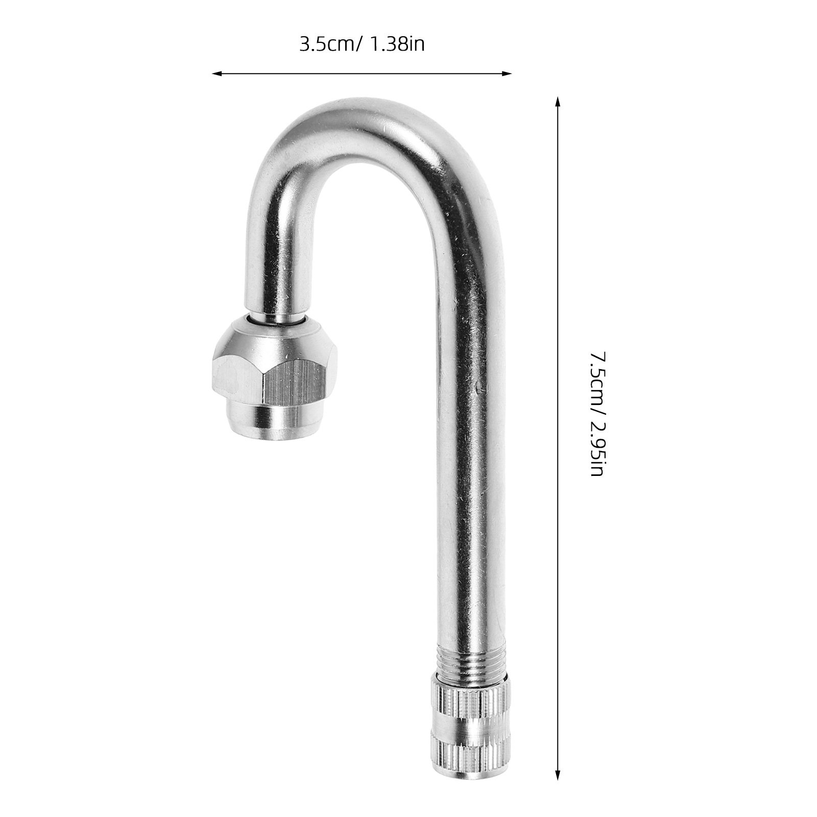 2Pcs Metal Valve Stem Extender - огляд і ціна Stem Extender Tube