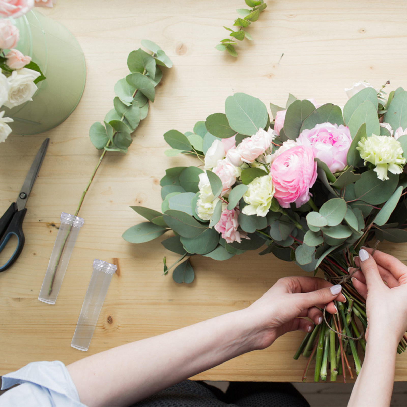 50Pcs Tube for Fresh Flowers P - огляд і ціна Anda Florist Supply