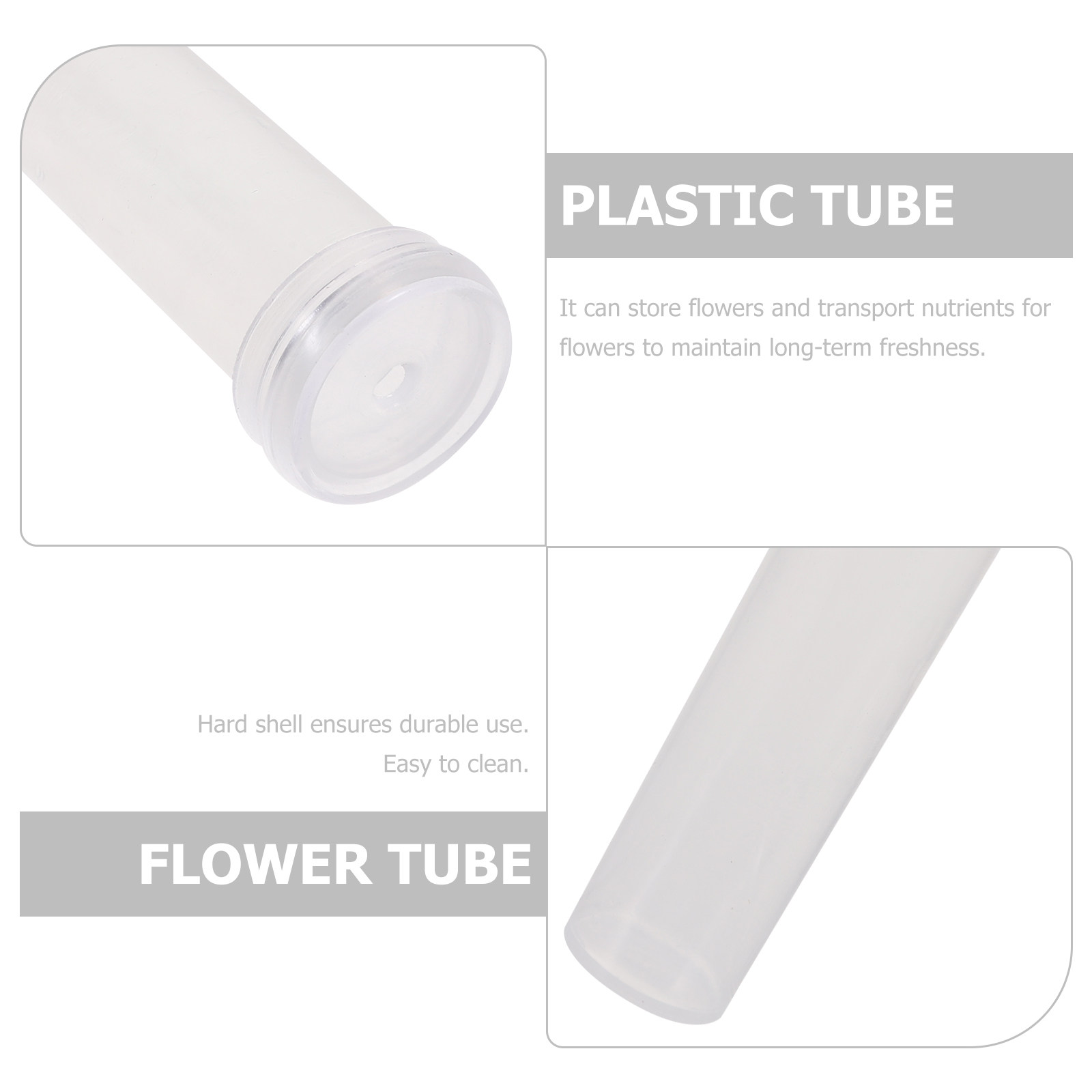 50Pcs Tube for Fresh Flowers P - огляд і ціна Anda Florist Supply