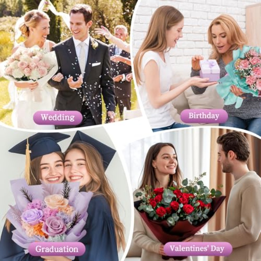 20 Sheets Flower Wrapping Pape - огляд і ціна Anda Florist Supply