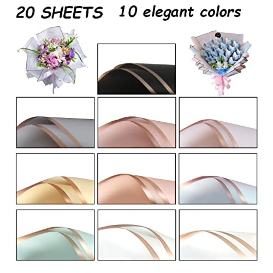 20 Sheets Flower Wrapping Pape - огляд і ціна Anda Florist Supply