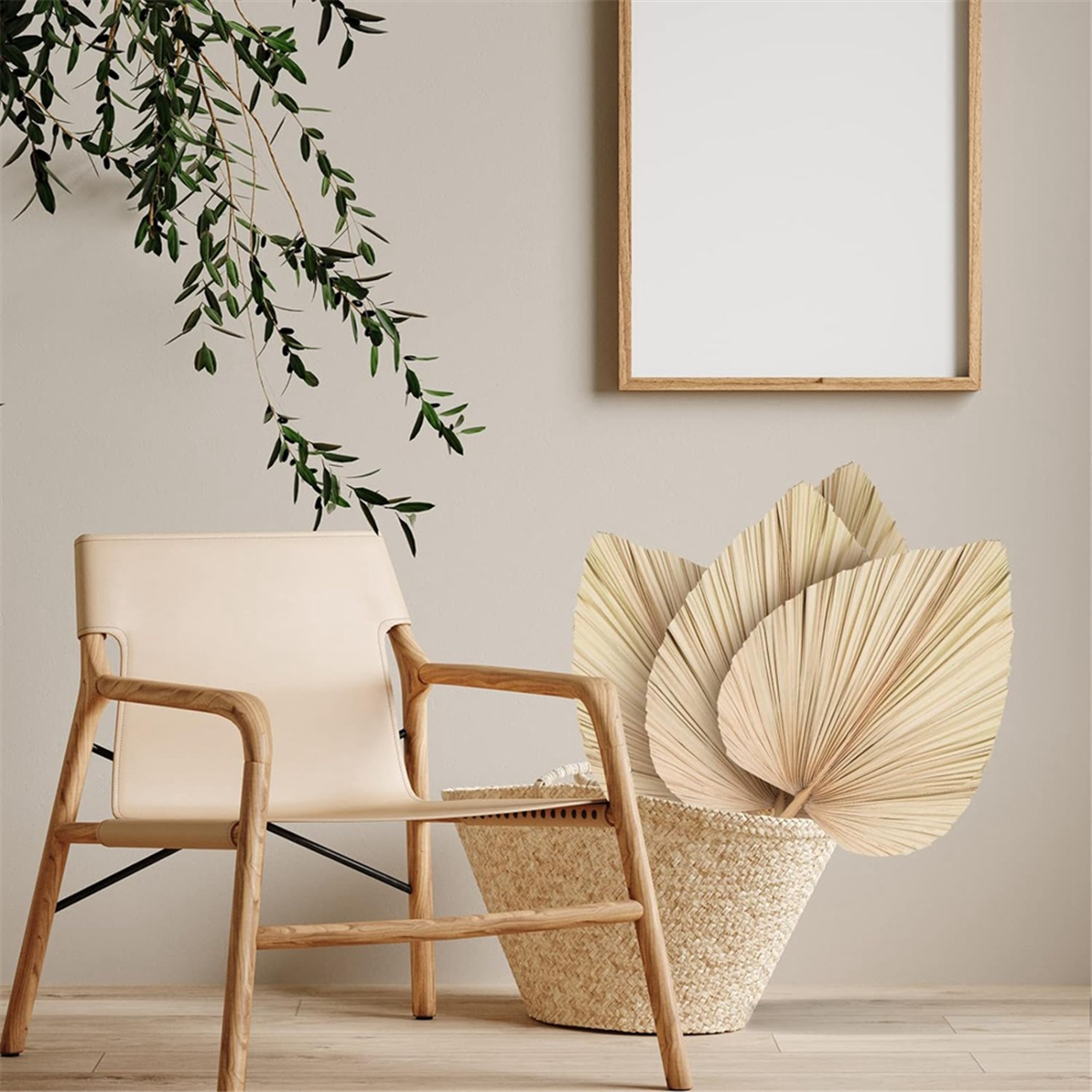New 6PCS Dried Palm Leaves Nat - огляд і ціна Palm Leaf Dried