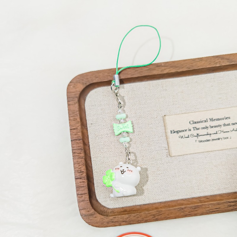 Cute Beaded Phone Strap Pink G - огляд і ціна Florist Supplies