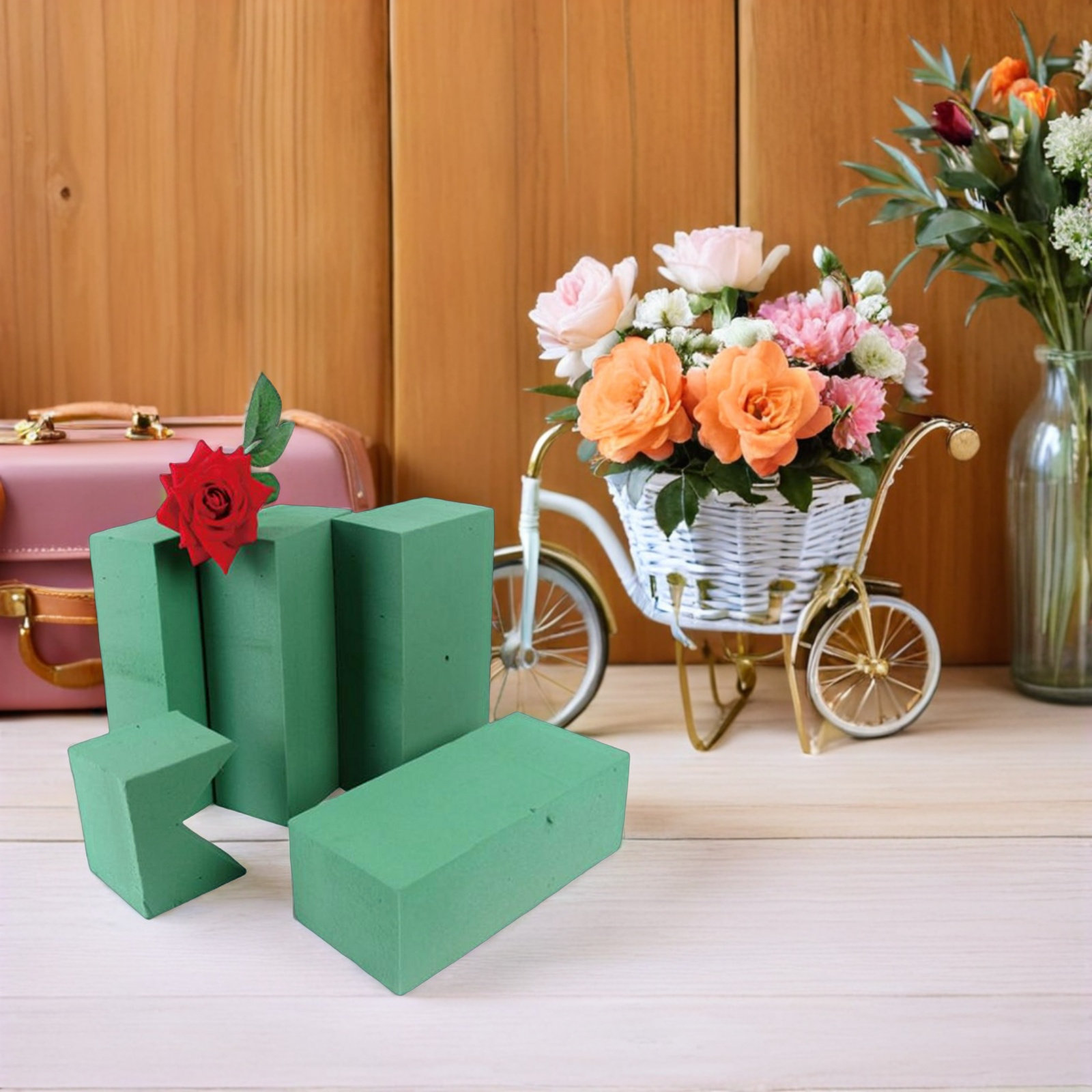 Floral Block Flower Brick Gree - огляд і ціна Anda Florist Supply