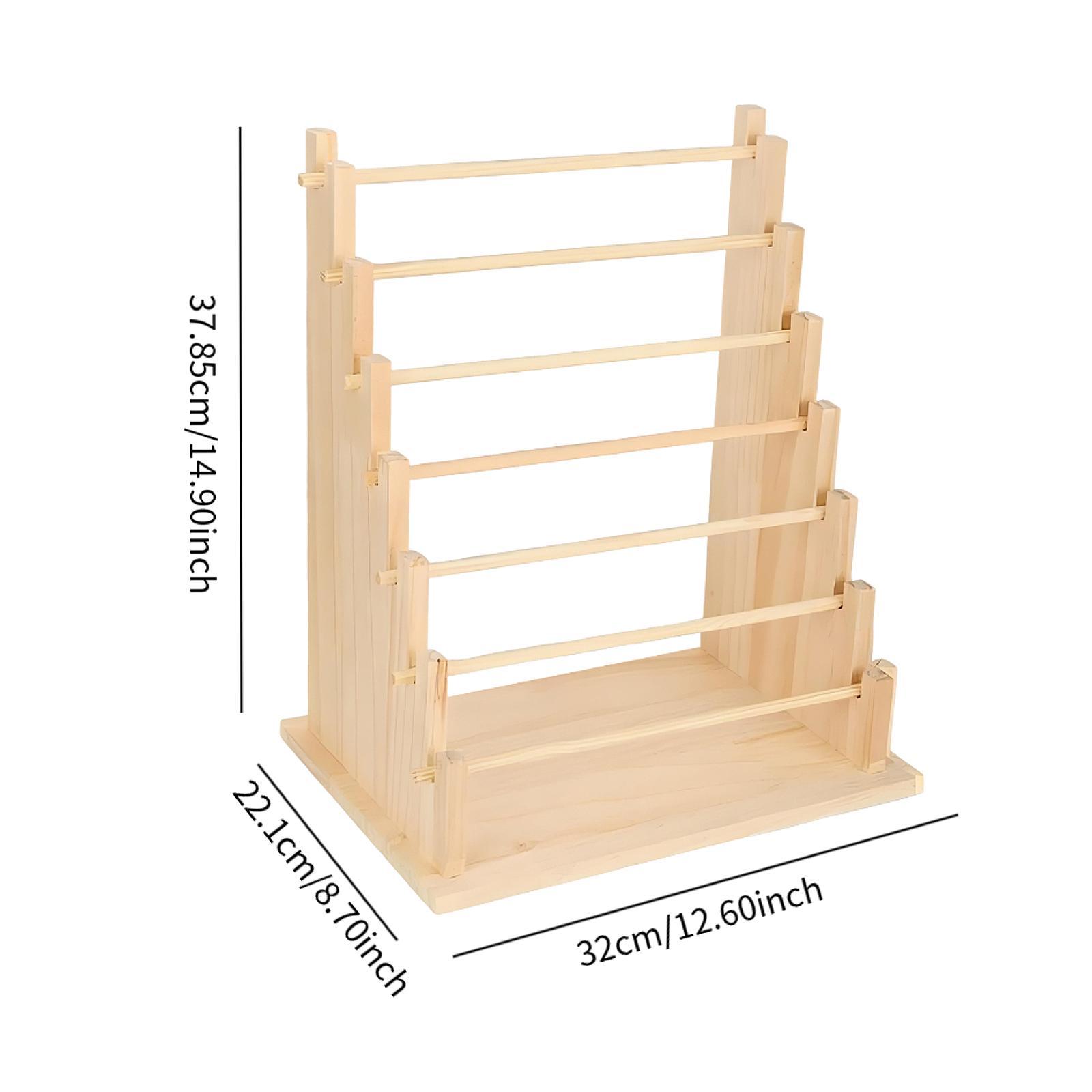 Wooden Ribbon Organizer Rack B - огляд і ціна The Florist Supply Shop