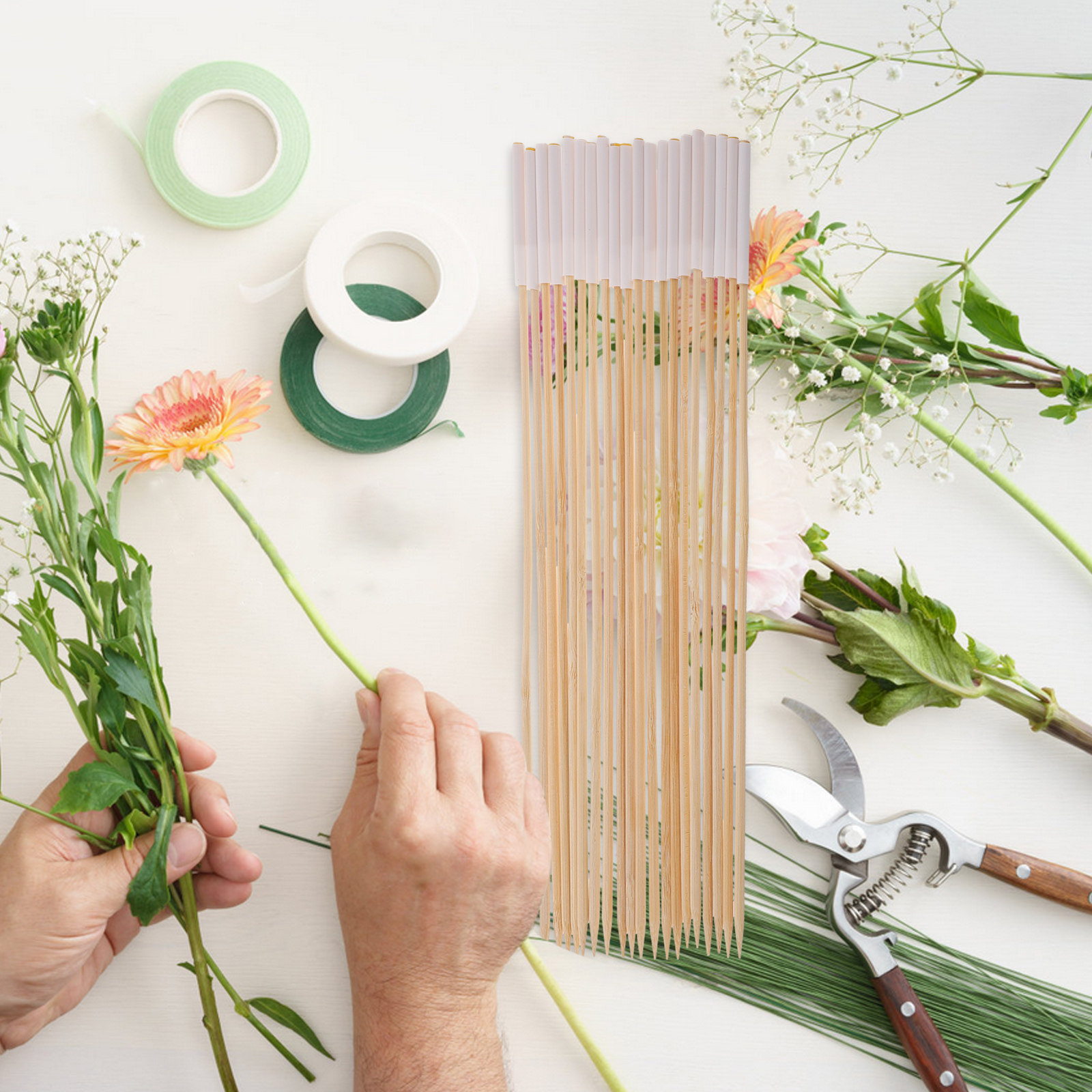 20Pcs Bamboo Craft Sticks DIY  - огляд і ціна The Florist Supply Shop